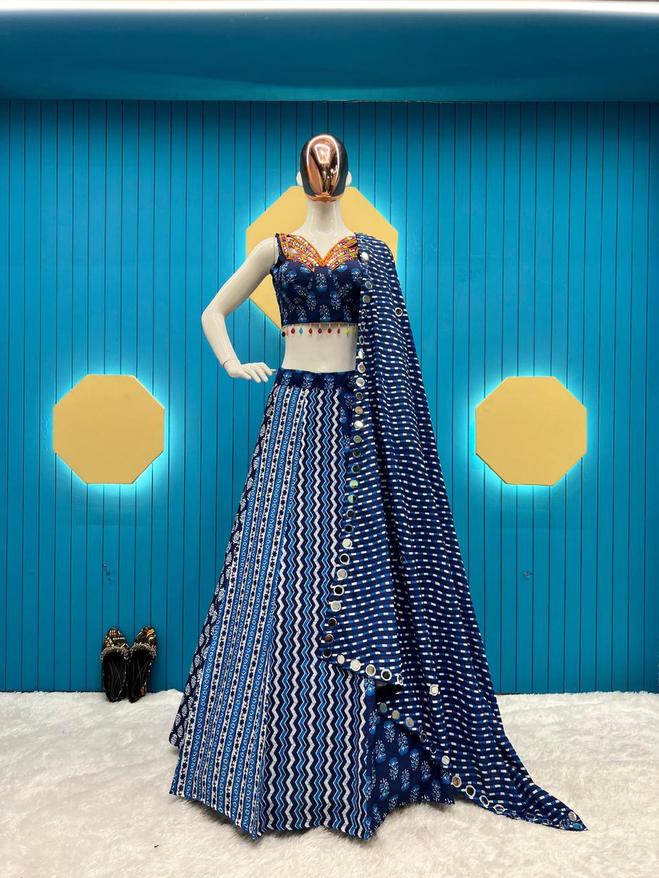 Vibrant Garba Queen Navratri Lehenga Choli