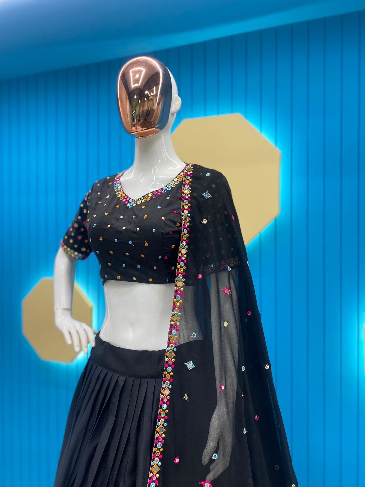 Ghoomar Grace Navratri  Lehenga choli