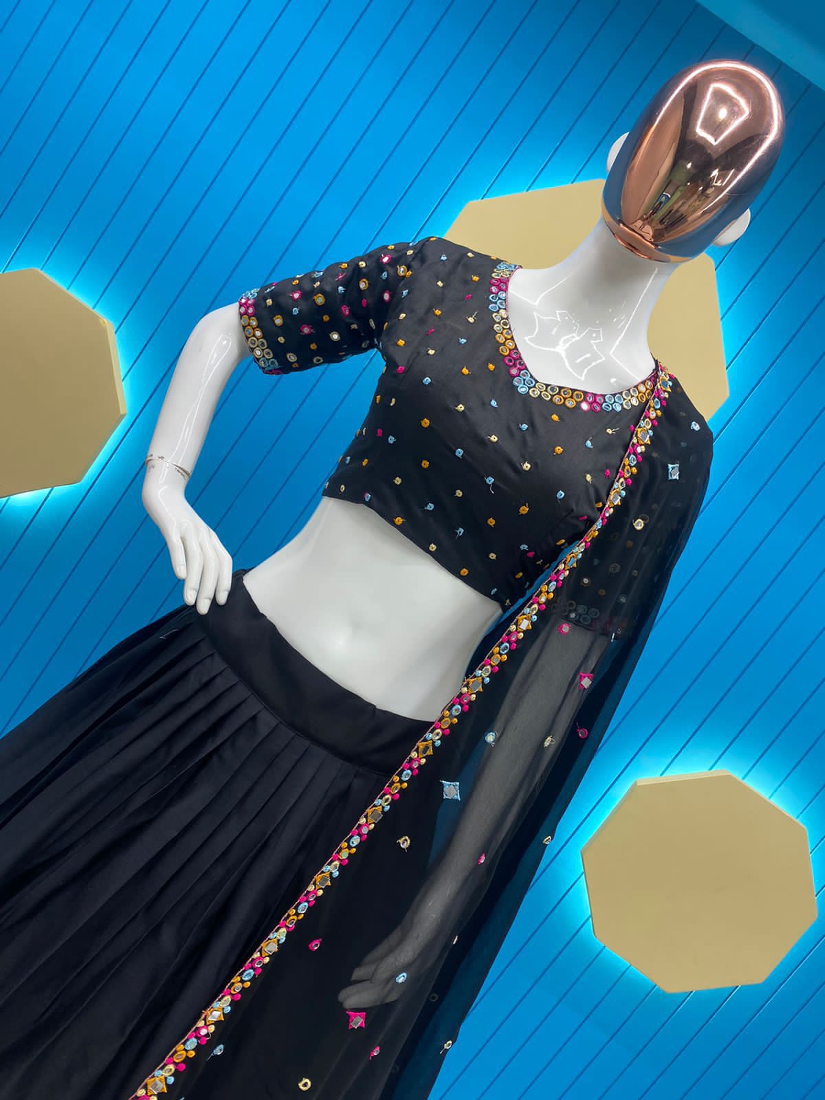 Ghoomar Grace Navratri  Lehenga choli
