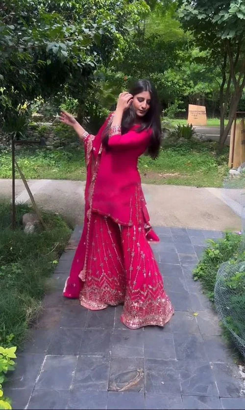 Viraasat Vogue Sharara Set