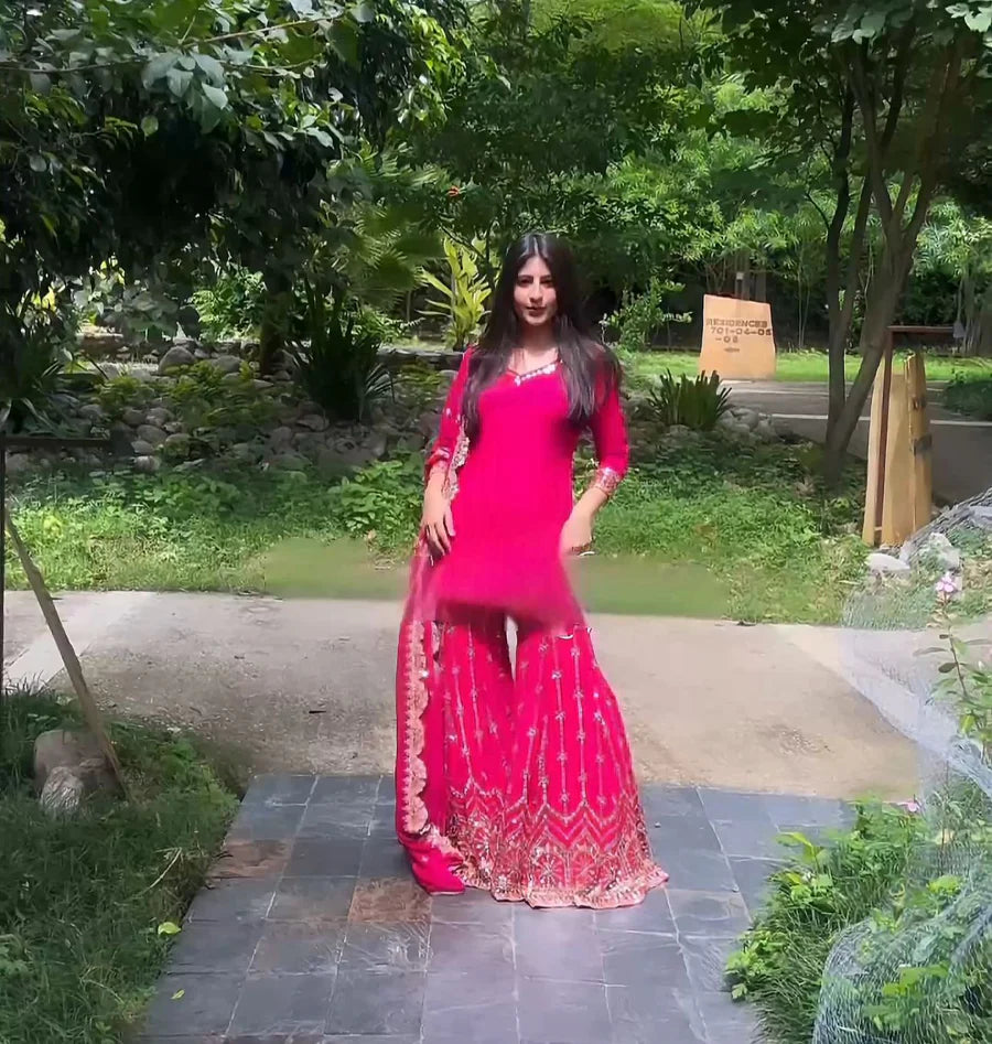 Viraasat Vogue Sharara Set