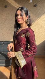 Zayra Zari Kurta Set