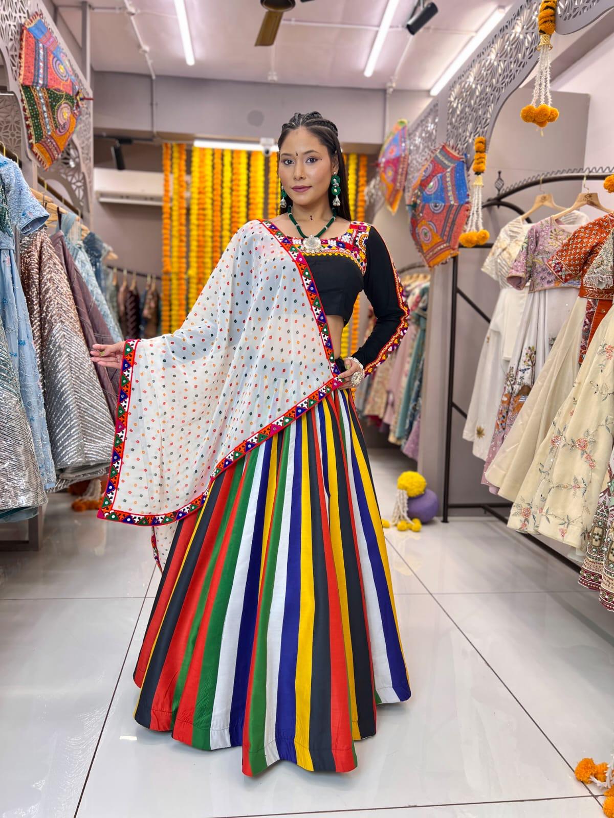 Navratna Navratri Lehenga Choli