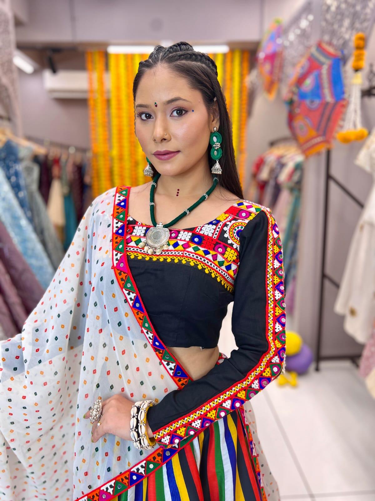 Navratna Navratri Lehenga Choli