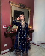 Festive Velvet Glow Palazzo Set