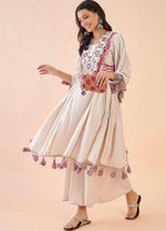 Boho Loom Khadi Indo-Western Set