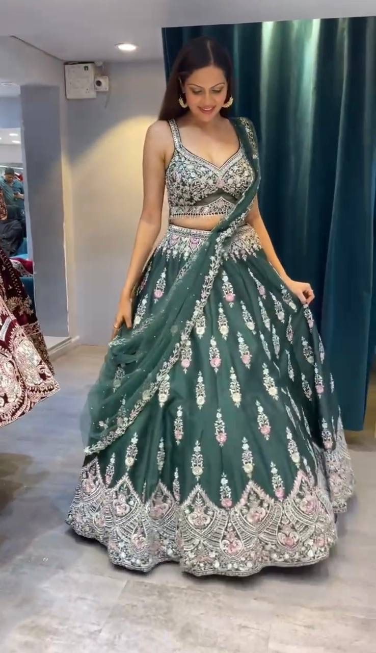 Panna Royale Shahi Haara Lehenga Choli