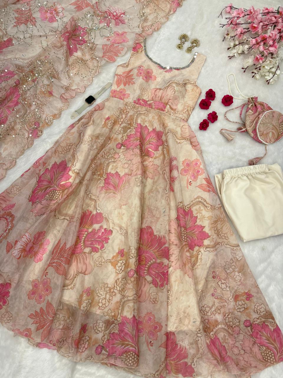 Tanirika Treasure Salwar Suit (With Batwa Bag)