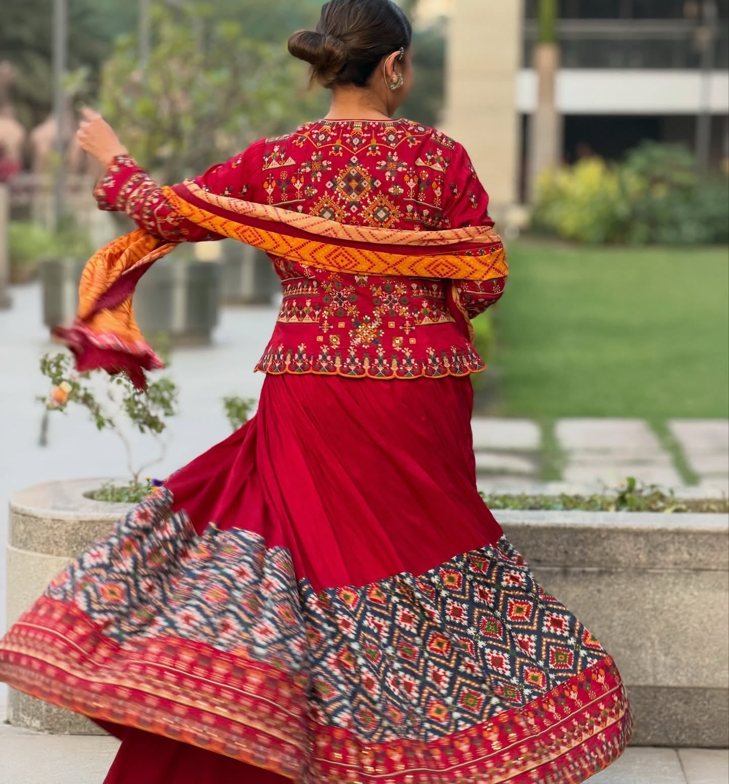 Leheriya Luxe Navratri Lehenga Choli