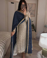 Needlecrafted Ornated Salwar Set