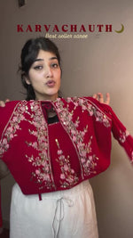 Mehr-E-Zaib Saree Ensemble