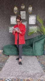Rani-e-Laal Salwar Suit