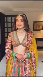 Royal Multicolored Designer Lehenga Choli