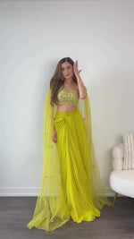 Amber Bloom Drape Set