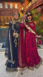 Rang-e-Mehfil Anarkali Set