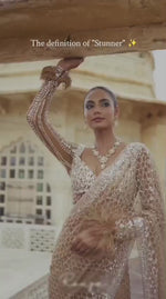 Royal Radiance Net Saree