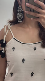 Monochrome Charm Kurta Set