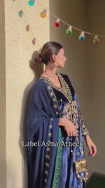 Royal Blue Velvet Suit