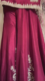 Sunehri Maroon Noor Sharara Set