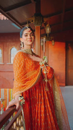Rang-e-Mehfil Anarkali Set