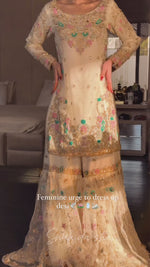Zaib-E-Zeenat Sharara Set