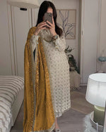 Needlecrafted Ornated Salwar Set